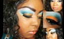 Miami Dolphins  Colors Inspired Make Up Look Feat Glama Girl Cosmetics