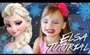 Elsa Makeup Tutorial - HILARIOUS & ADORABLE