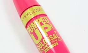 Maybelline Pumped Up Mascara! Review/Demo!