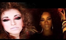 Rihanna - Where Have You Been Official Music Video Inspired Makeup Tutorial PL.avi