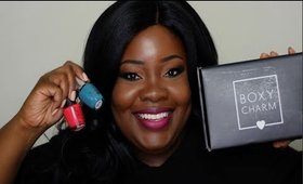 BoxyCharm Jan. 2018 | OPI Nail Polish mini haul