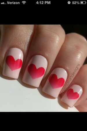 Cute for valentines day. Pink with hearts