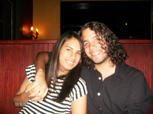 With my bf in dallas...with a forever 21 dress :D