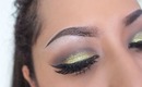 Valentine's day Eye Makeup using Mac Nocturnals Pigments and Glitter