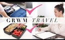 Get Ready with Me - Work Travel Routine | ANN LE ✈