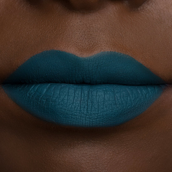 dark teal lipstick