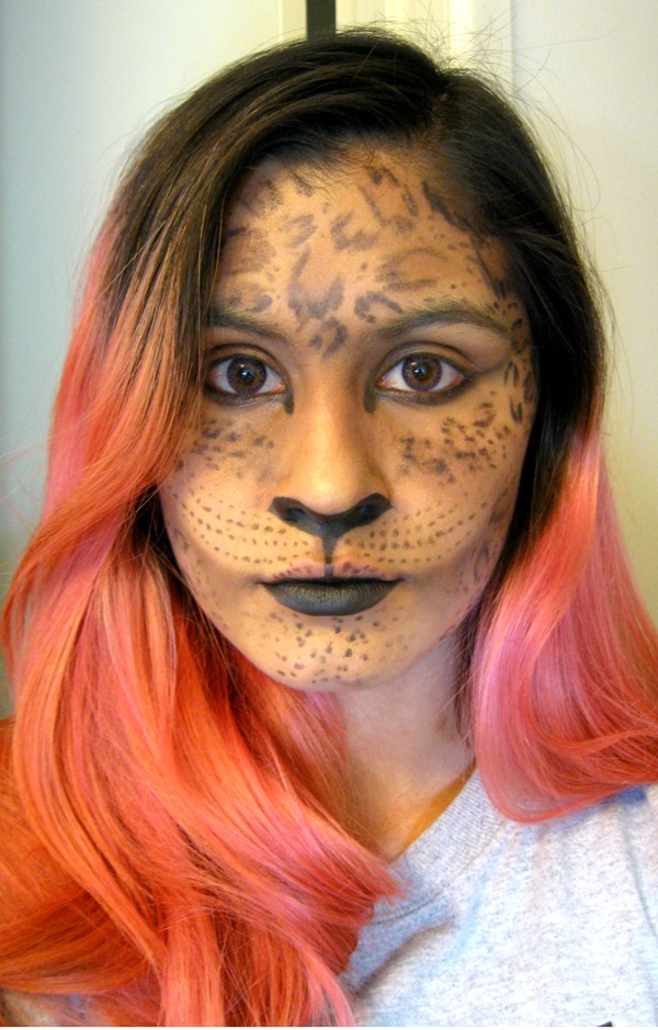  Halloween  Leopard Makeup  Kasey C  s kmcampa Photo 