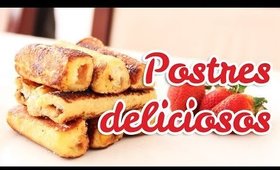 POSTRES FACILES, RAPIDOS E INCREIBLES SIN HORNO! por Lau