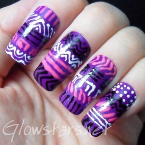 For more nail art and a review of the Models Own WAH Nails Art Pens visit http://Glowstars.net