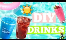DIY 3 HEALTHY SUMMER DRINKS I Collab w/ Beauty&Blend