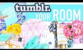 How to TUMBLR YOUR ROOM!!! | BRIGHT COLORFUL EASY IDEAS