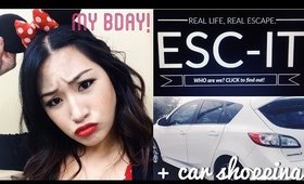 Monday Minutes - My Birthday, Car Shopping, ESC-IT!