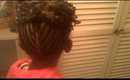 Protective style for Kynnedy (little girls) Two strand twist with braids