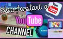 How to start a YouTube channel