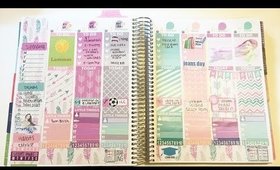Plan With Me #7 ♡ Libbie & Co Boho Feathers