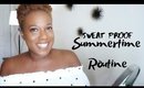SWEAT PROOF MAKEUP LOOK | Summertime Routine |  iamKeliB