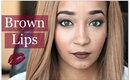 Matte Brown Lips for Fall Makeup! | Kym Yvonne