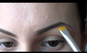 How to eyebrow