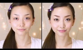Natural "No Makeup" Makeup for Summer [English Subs] すっぴんメイク