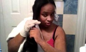 BLEACHING MY VIRGIN HAIR