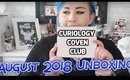 🥀 CURIOLOGY COVEN CLUB - AUGUST 2018 UNBOXING 🥀