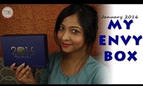 MY ENVY BOX January 2016 | Unboxing & Review -by Stacey Castanha