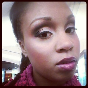 Makeup done by my biff MAC Artist Gina Caruso