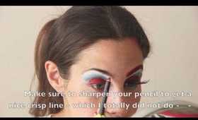 Patriotic Inspired Makeup Tutorial