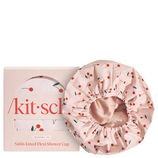 Kitsch Satin-Lined Flexi Shower Cap