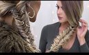 How To: Hair Ring Fishtail Braid ~ Festival Hair