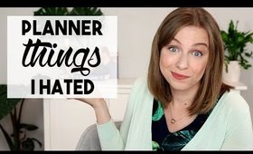 Planner Things I Hated Before I Tried Them