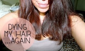 Dyeing My Hair... Again | TheRaviOsahn