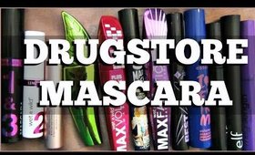 BEST and WORST  Drugstore Mascaras | My Mascara Collection + Mini Reviews