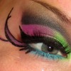 Colorful Cut Crease