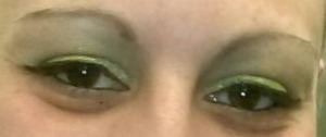 green and yellow eyes