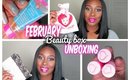 February beauty box unboxing 2018 (ipsy, sephora play, live glam, and boxycharm)