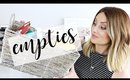 Empties #31 (Products I've Used Up) | Kendra Atkins