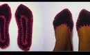 DIY Slippers / How To Make Cosy House Shoes