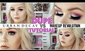 Makeup Revolution VS Urban Decay Electric Palette | DUPE TUTORIAL