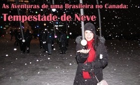 As Aventuras de uma Brasileira no Canada: Tempestade de Neve