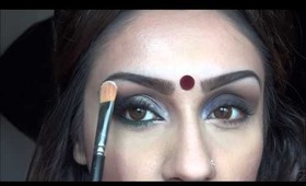 Drugstore Indian Bridal look tutorial ft wetnwild sleek fm cosmetics