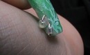 Remove Nail piercing tutorial- nail piercing at home and remove dangle for beginners of drill