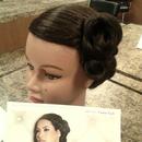 Knotted & Pin Curl Updo