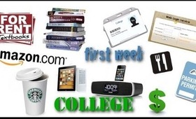 First Week of College - Books, Classes, Mealplan, etc. - College Tips