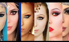 Makeup Battle "Bitwa na Pędzle" #1 - Arabska Księżniczka  || Zmalowana