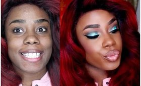 What's Poppin Cut Crease Makeup | Baddie Tutorial