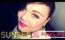 Get ready with me | Sunset Eyes & Pink Lips ♡ NZ