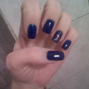 Navy Blue And Shinny!!
