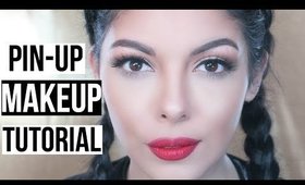 EASY Pin-Up Makeup Tutorial | SCCASTANEDA