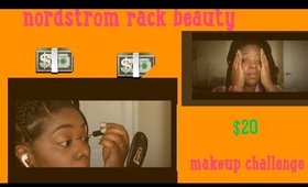 $20 Makeup Challenge W/ Mikey B.- Nordstrom Rack Beauty